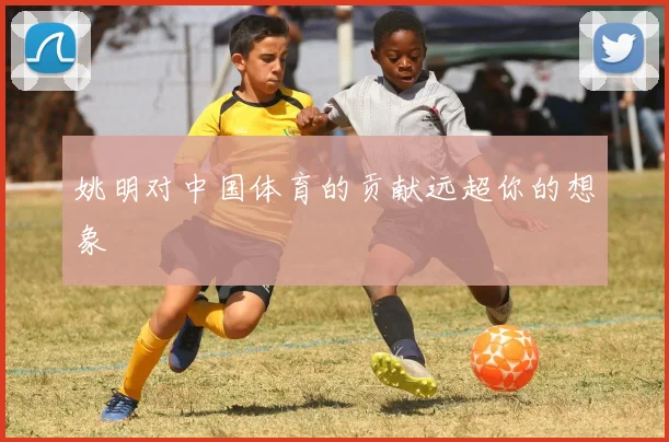 姚明对中国体育的贡献远超你的想象