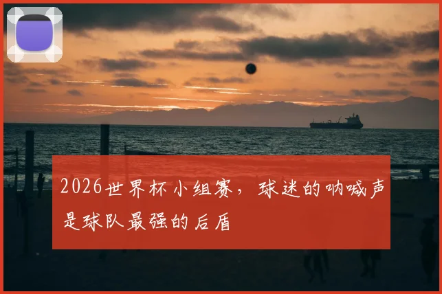 2026世界杯小组赛,球迷的呐喊声是球队最强的后盾
