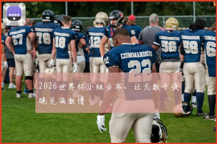 2026世界杯小组分布,让无数个夜晚充满激情