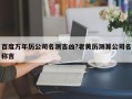 百度万年历公司名测吉凶?老黄历测算公司名称吉